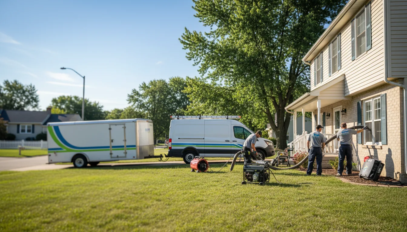 Flooded Basement Restoration And Cleanup With Repair in Story, AR near me